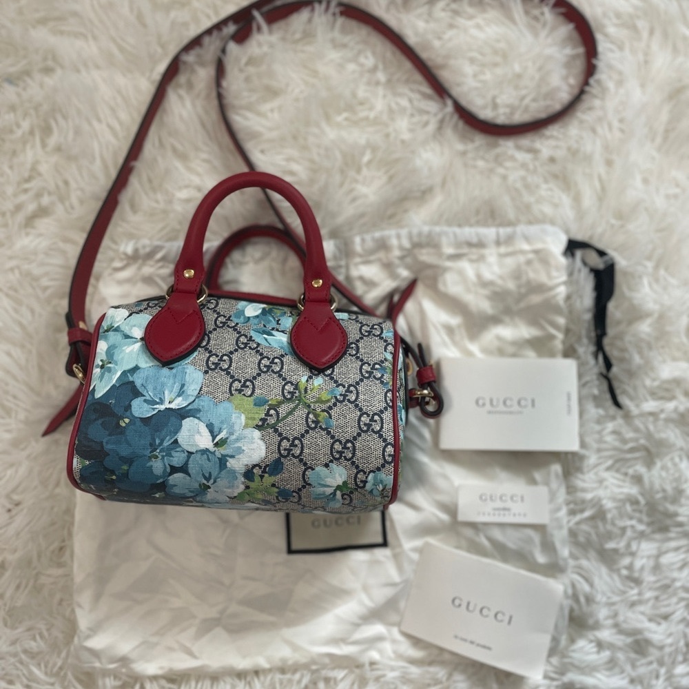 Gucci bloom Mini floral bag